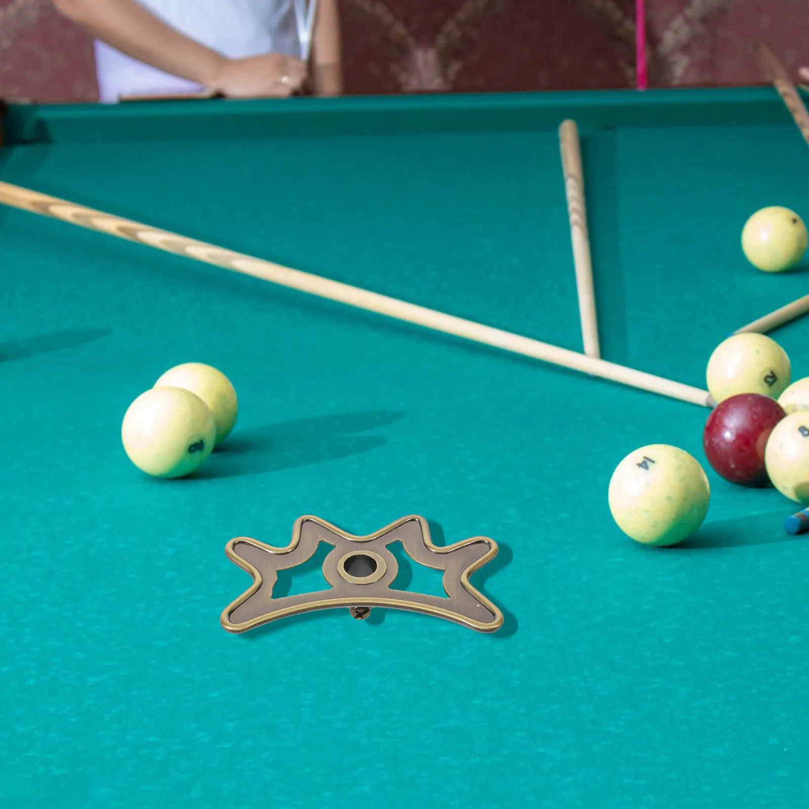 

Metal Billiard Bridge Head Portable Pool Cue Bridge Rest for Competition Home Party Pool Game Accessories Billiard Cue Holder