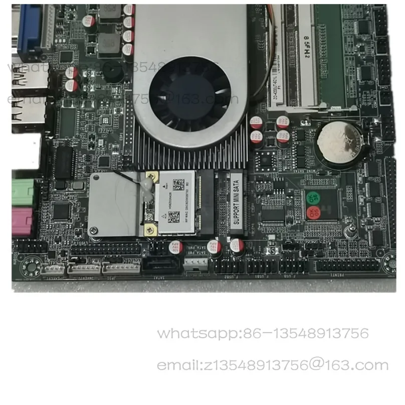 I5-4200U industrial control main board integrated machine LVDS interface HDMI12V power supply 17 * 17 Gigabit network port