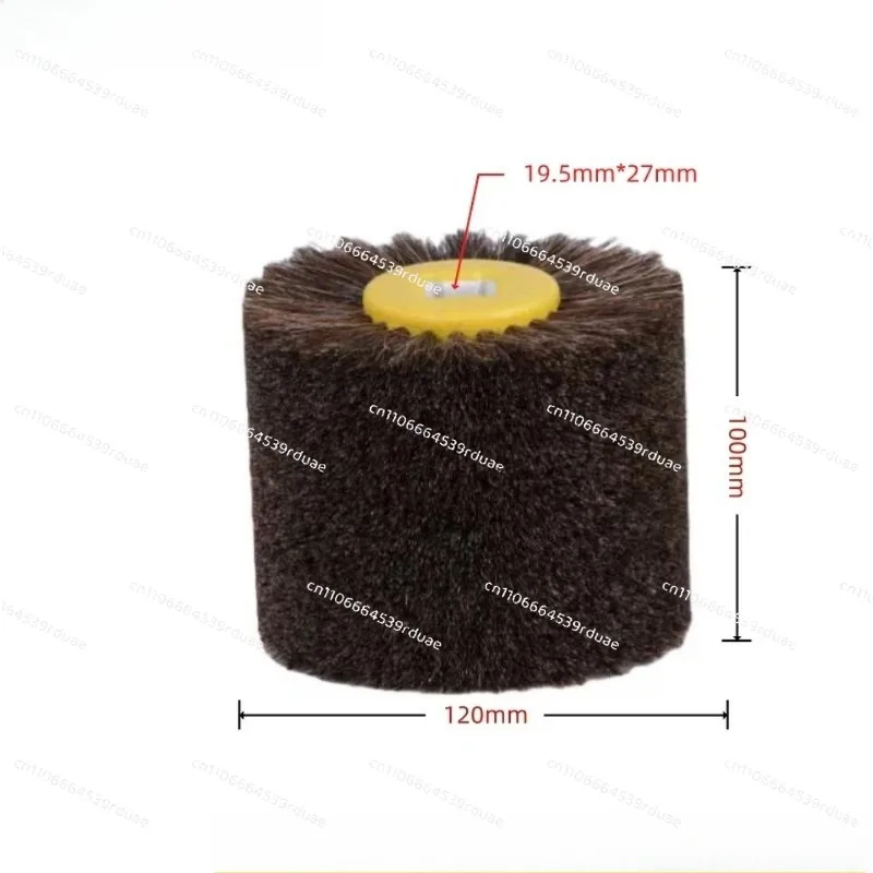 Sisal hair planting, furniture engraving post-surface treatment, polished horsehair drawing wheel