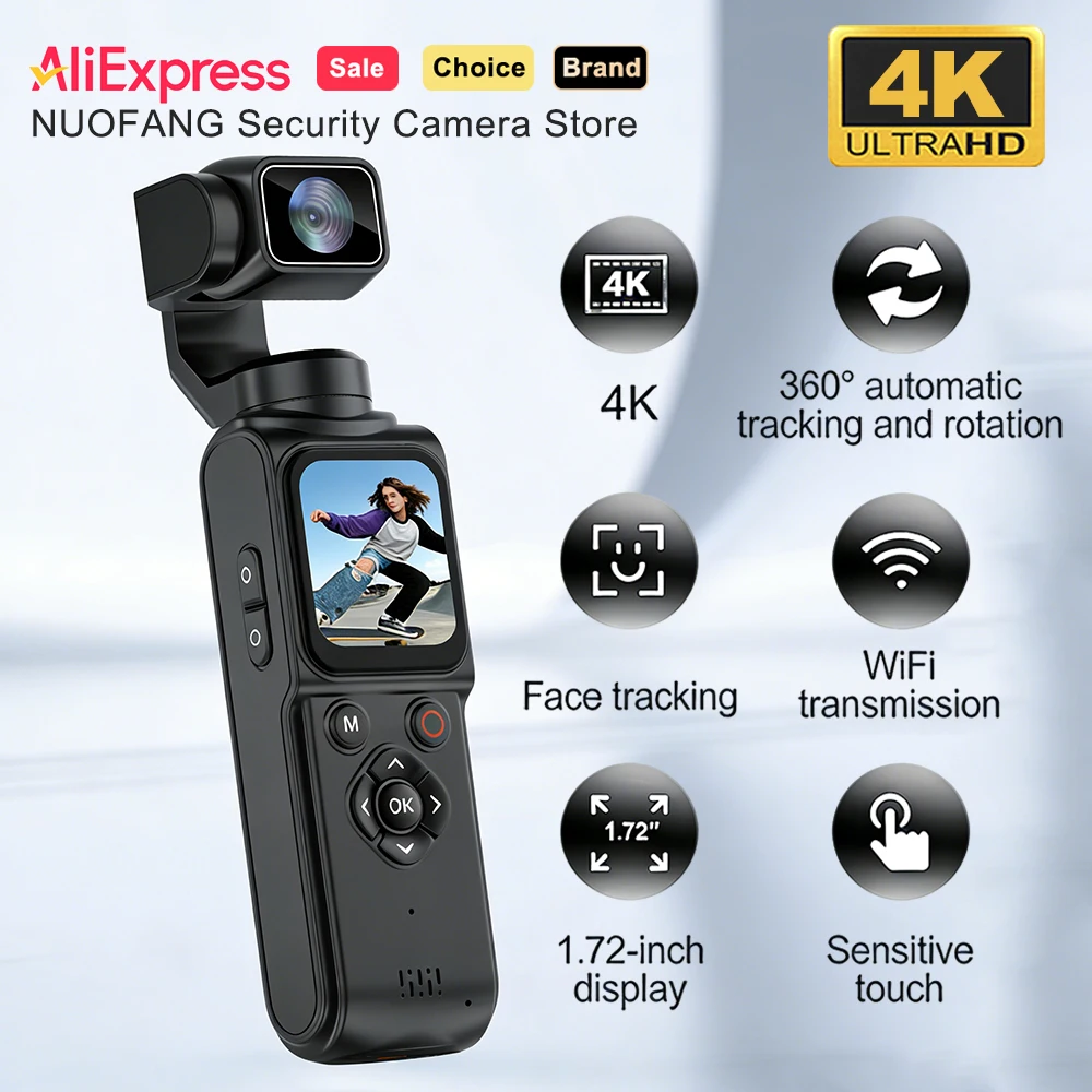 4K Ultra HD Sports Action Camera, WiFi, 0.96