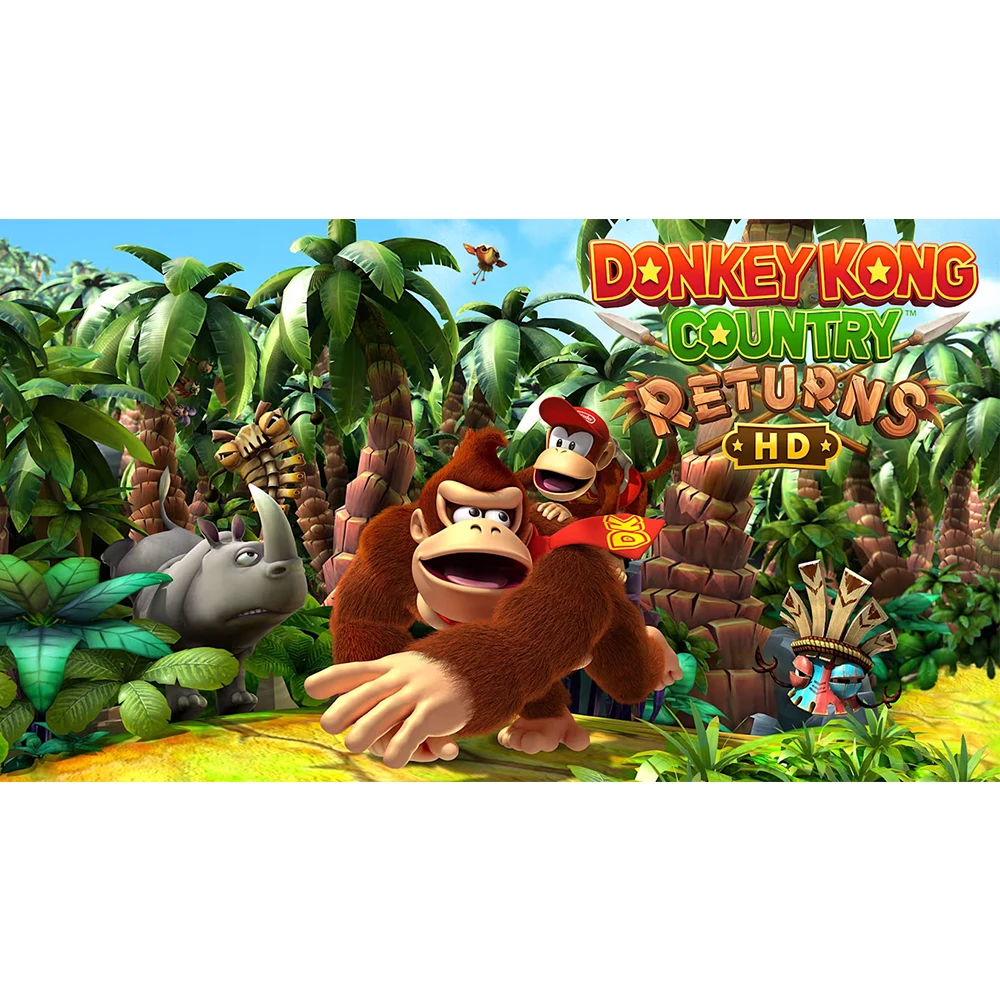 Donkey Kong Country Returns HD - لعبة Nintendo Switch 100% بطاقة ألعاب Nintendo Switch الأصلية لجهاز Nintendo Switch OLED lite