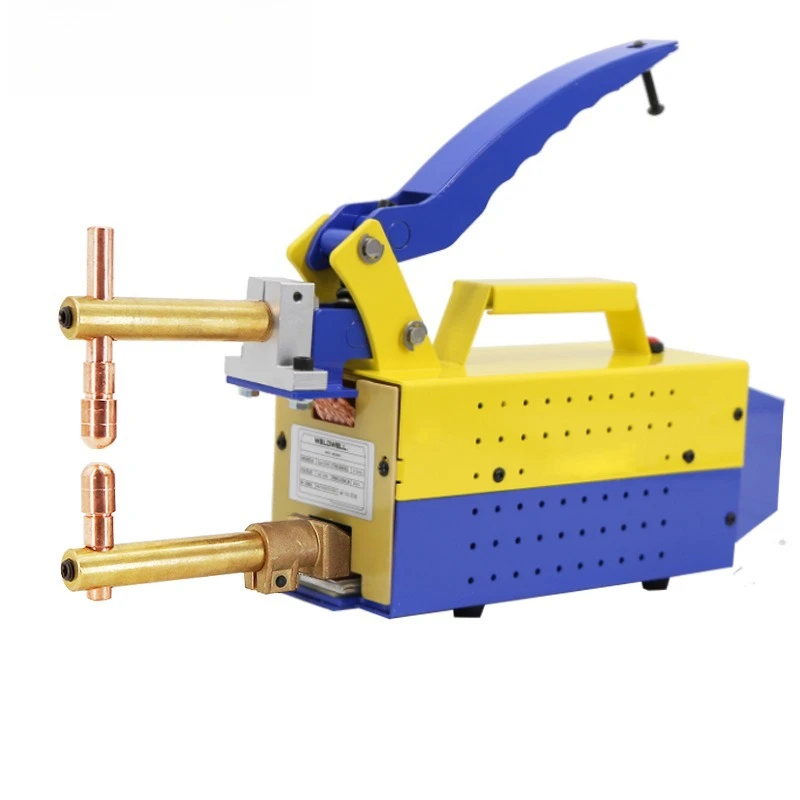 Customized double-sided spot resistance touch welding butt welding , sheet metal welding tool metal meson shaping machine