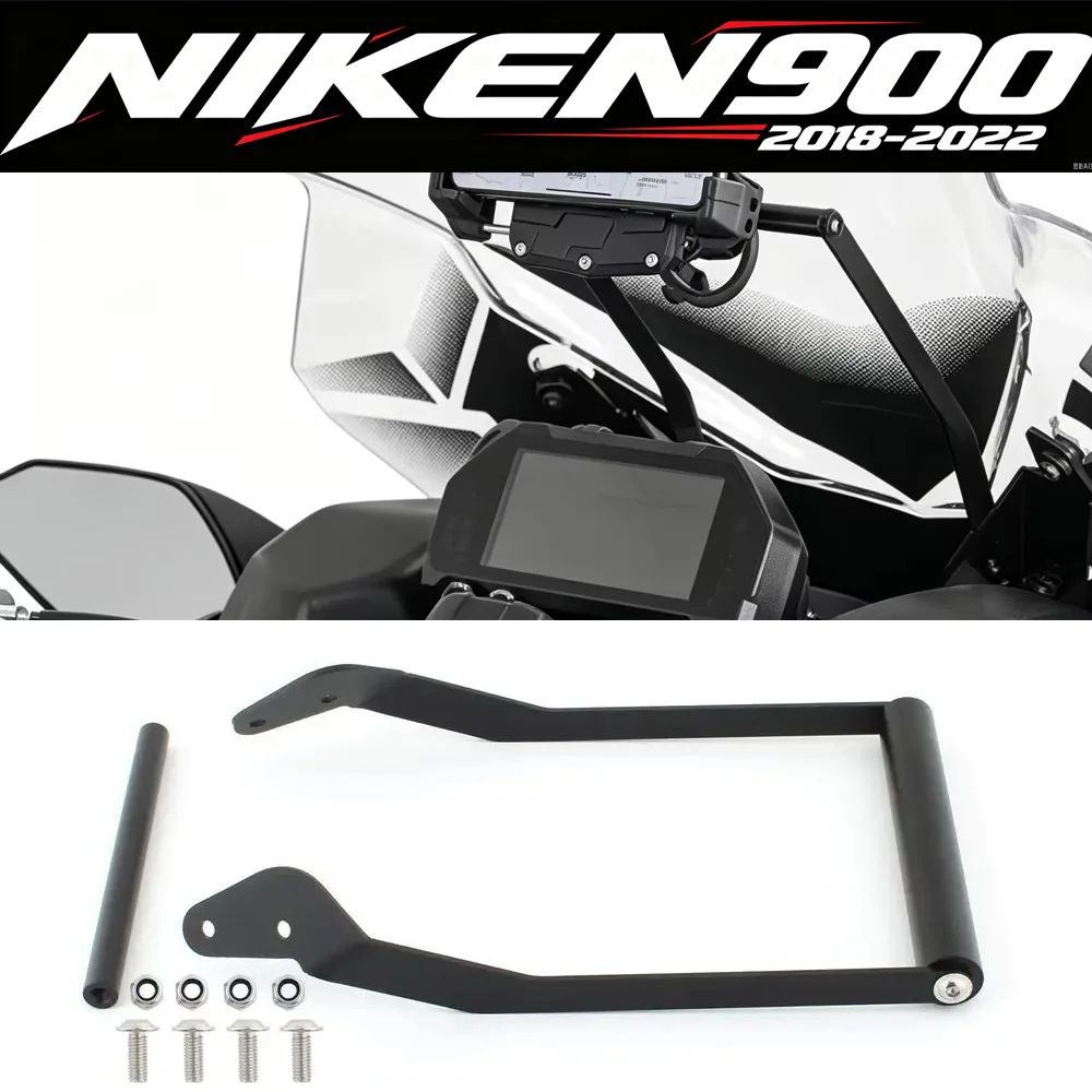 For YAMAHA NIKEN 900 NIKEN NIKEN900 2018-2022 Motorcycle GPS SMART PHONE Navigation GPS Plate Bracket Adapt Holder Kit