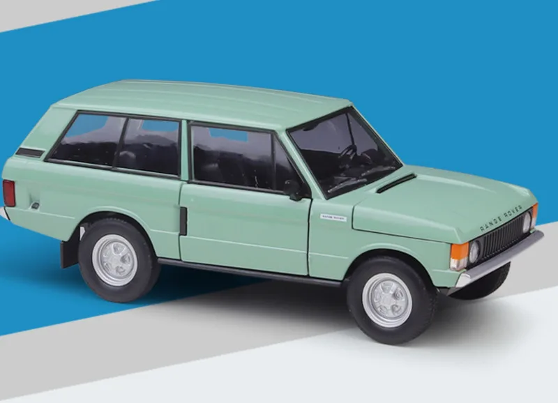 

1/24 New Arrival Special Price Diecast Metal British 1970 Classic Off-Road Car Model Furniture Display Collection Toys Children