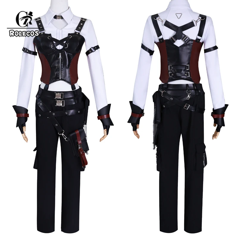 

ROLECOS Game Love and Deepspace Miss Hunter Cosplay Costume Carnival Party Women Uniform Halloween Carnival Party Outfit Fullset