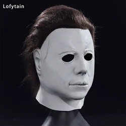 Lofytain 1978 Michael Myers Mask  Halloween Cosplay Horror Bloody Killer Demon Latex Helmet Carnival Masquerade Party Props