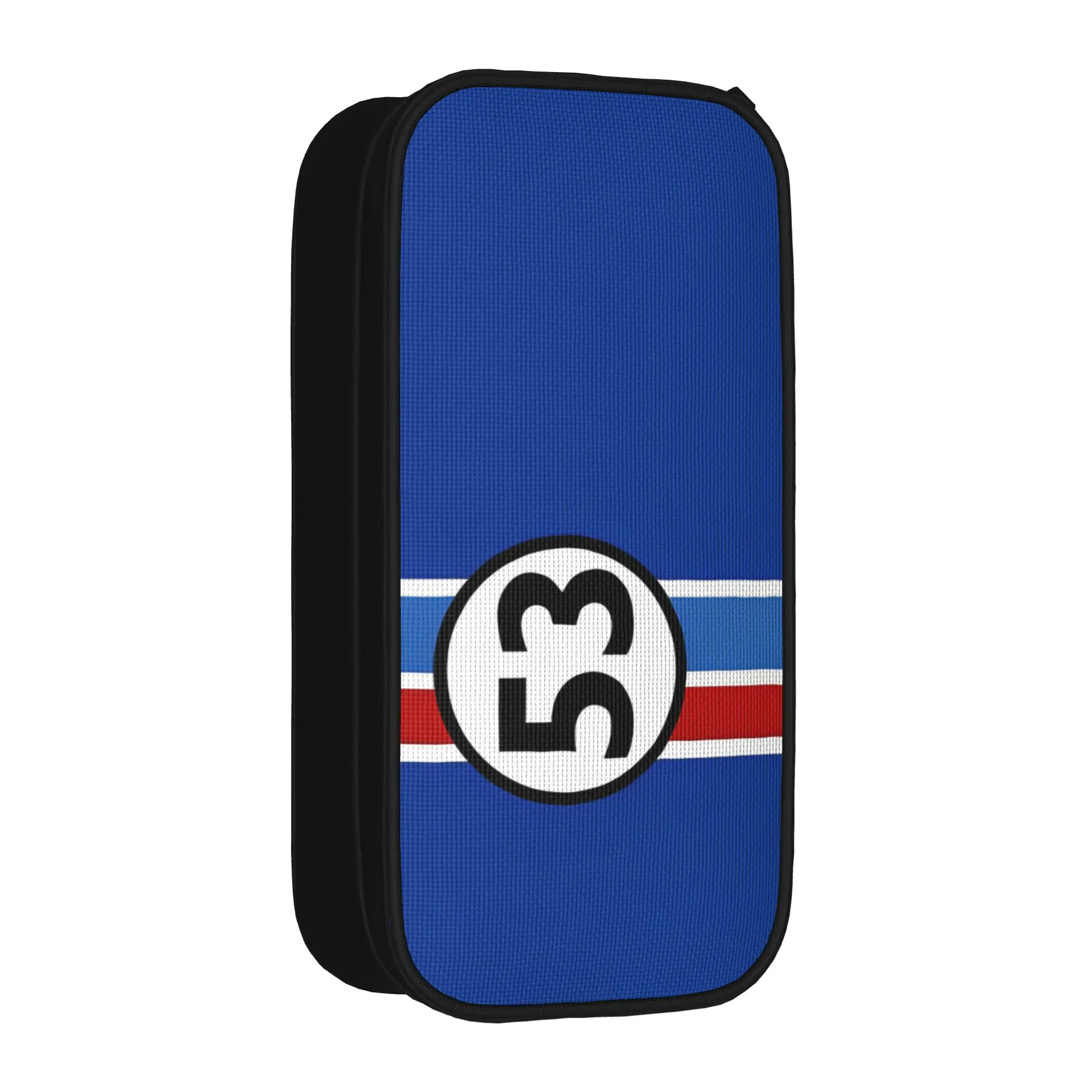 Herbie 53 Car Racing Classic Pencil Case Movie Logo Pencilcases Pen Holder Big Capacity Bags School Supplies Zipper Accessories