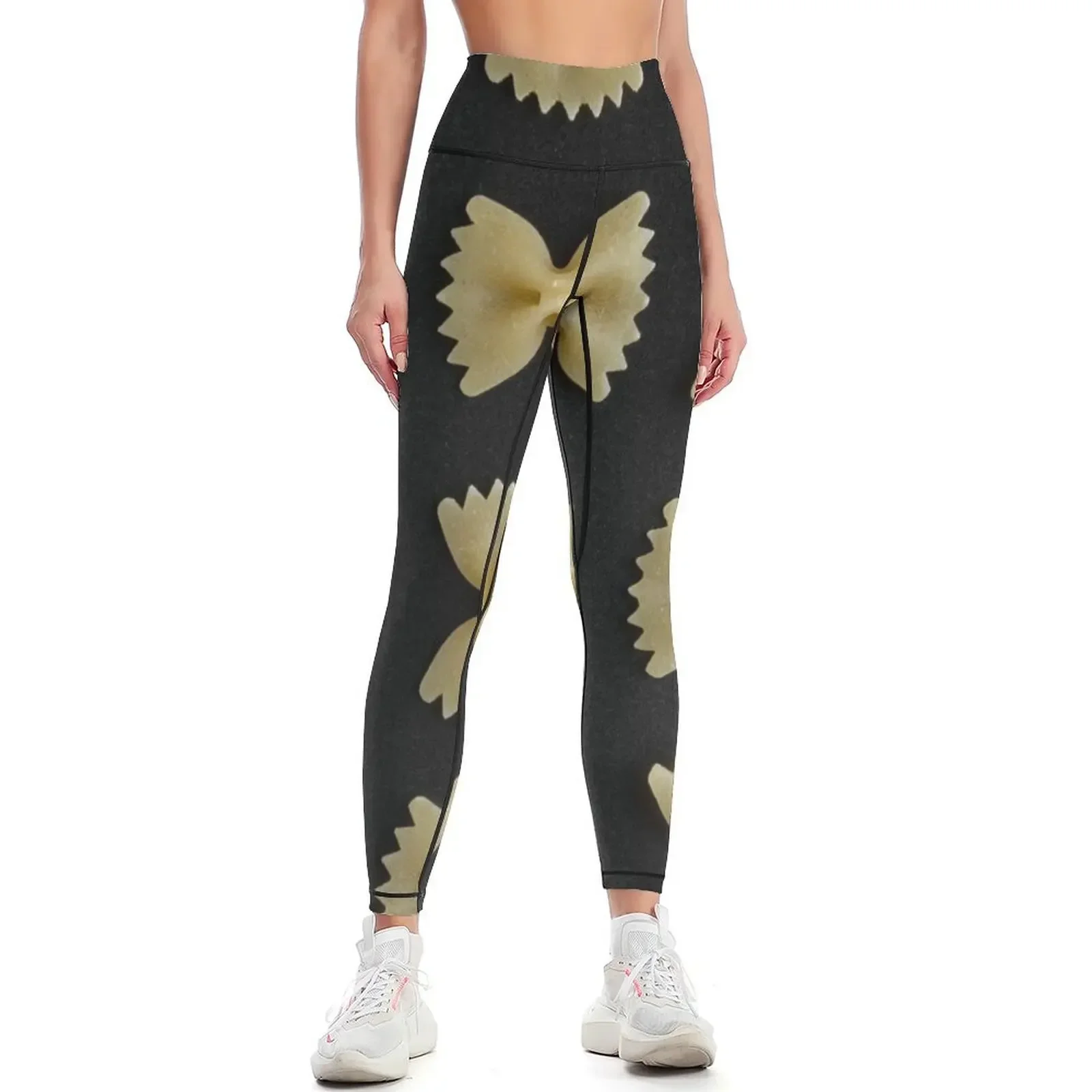

Italian Pasta Lovers Pattern |Junk Food Lover | Italy spaghetti macaroni Leggings gym pants sport pants Womens Leggings