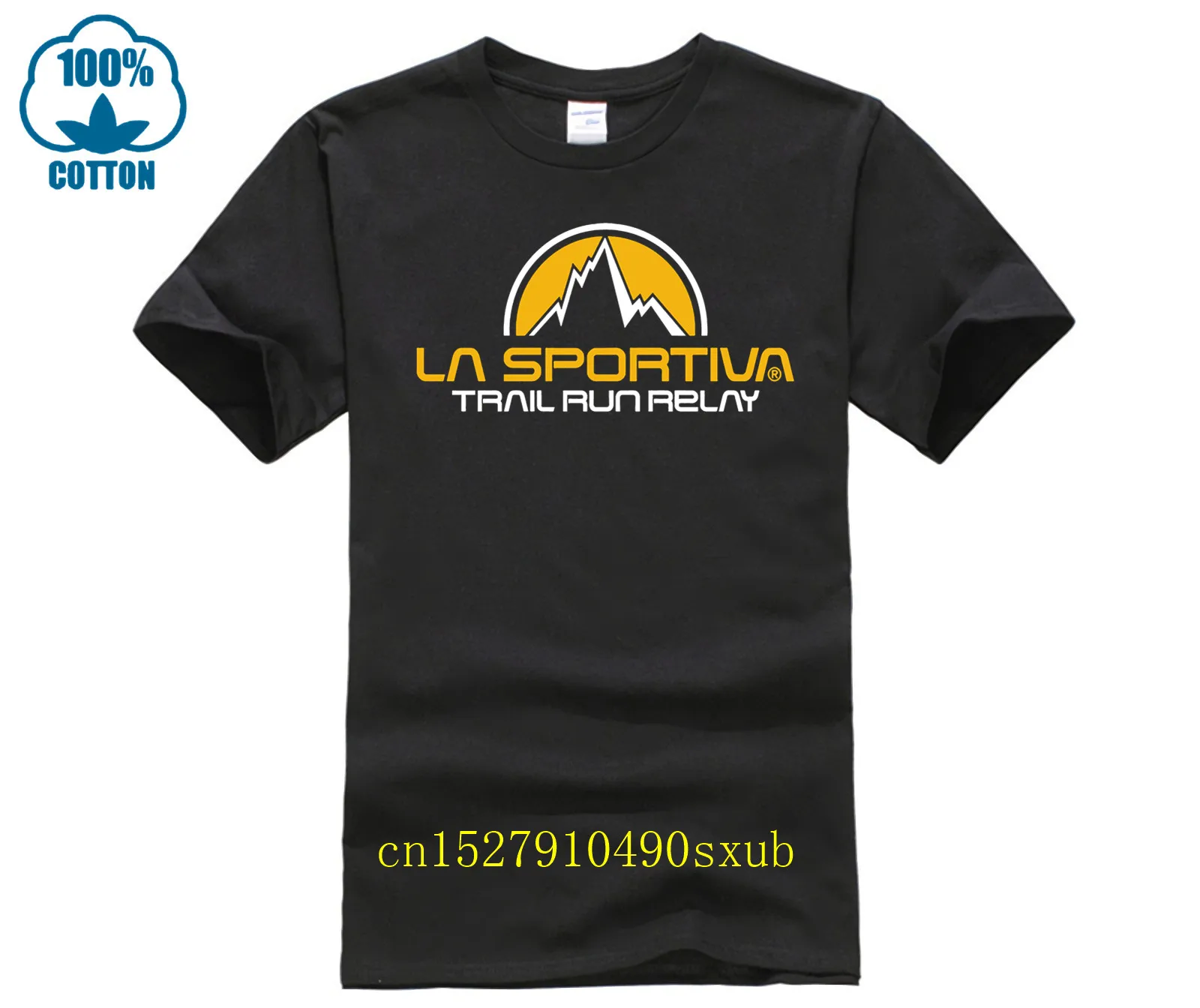 New La Sportiva Printing Washable Breathable Reusable Cotton Mouth Mask personality T-shirt