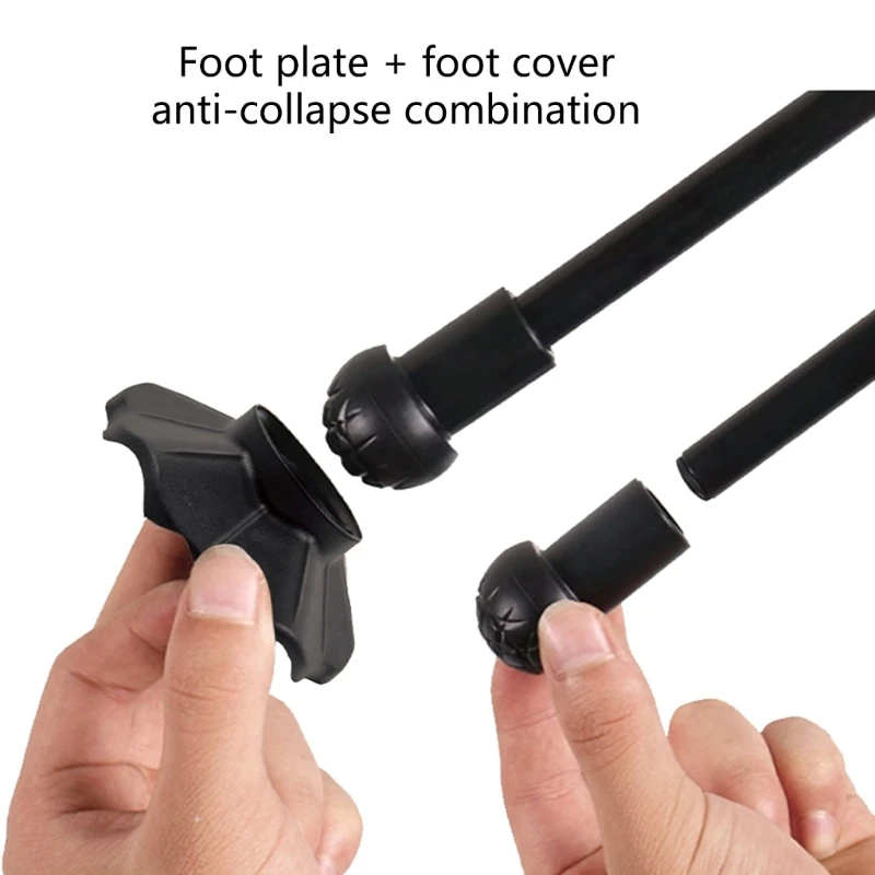 Description Picture 5 of itemN0HA 4Pcs Chair Feet Covers Chair Legs Floor Protectors Chair Leg Cap Camping Flooring Chair Floor Protector Mats Table Legs