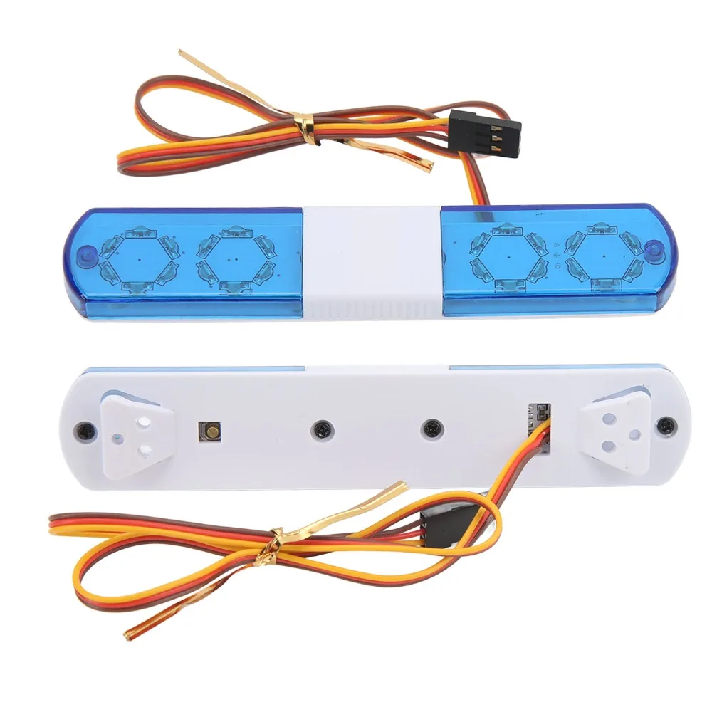 Durable 115mm RC Alarming Light Multi-Function Nine Flashing Modes Alarming Light Light Bar Lamp RC Car