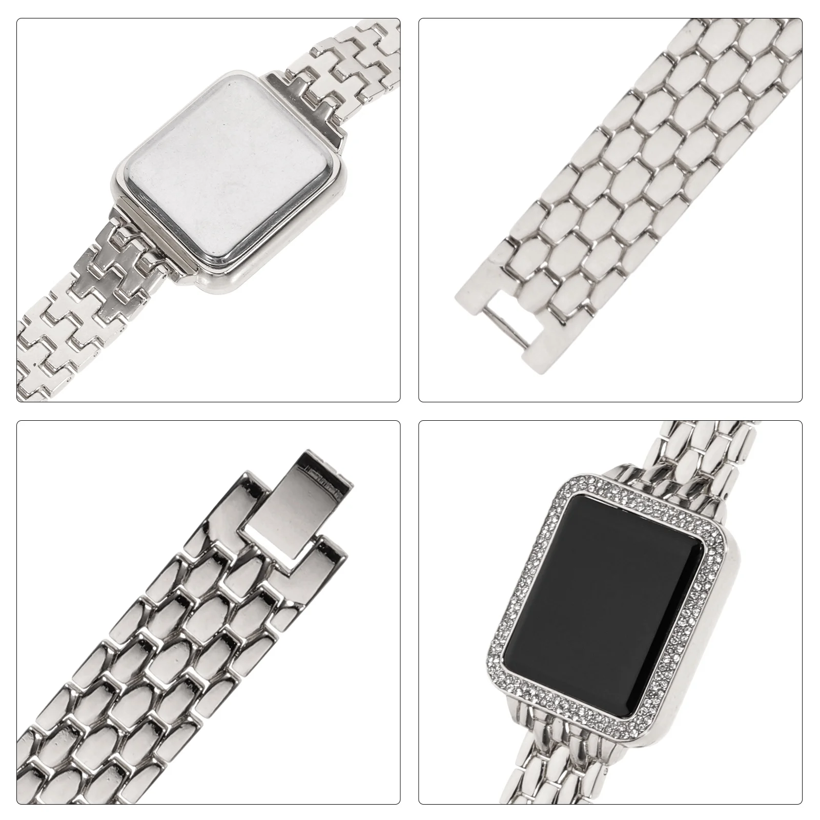 

Стильные женские часы с сенсорным экраном и стразами, элегантные светодиодные наручные часы, модный подарок для студентов, женские часы