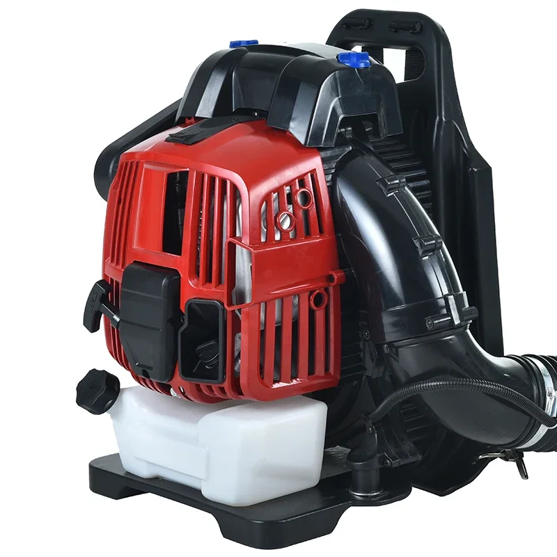 

High Efficiency 76cc Backpack Blower Air-cooled Gasoline Snow Blowers 4 Stroke Leaf Blower