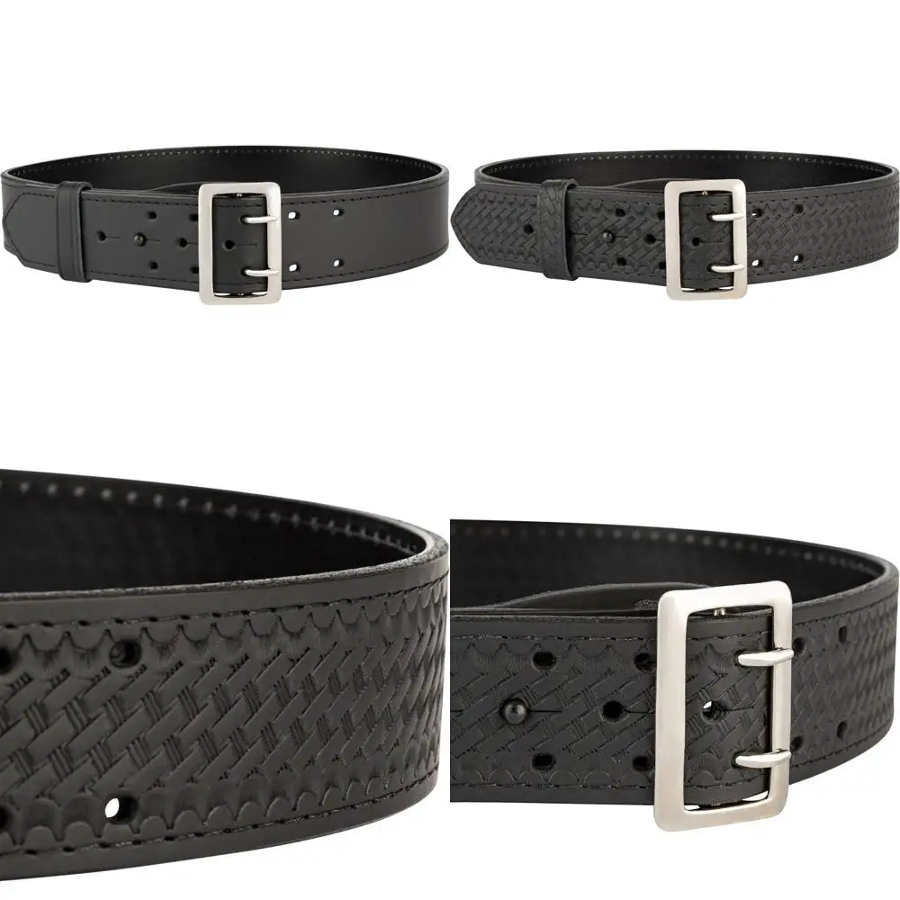 

2,25-дюймовый спортивный ремень Basketweave, производство США, заказ два размера в больших размерах, идеально подходит для кожи в стиле Sam Browne