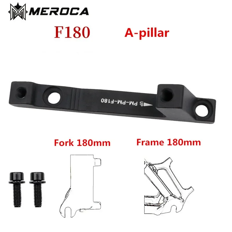 Meroca Bicycle Parts Iamok Mountain Bike Hydraulic Disc Brake Conversion Seat Adapter A-pillar B-pillar Fork Frame