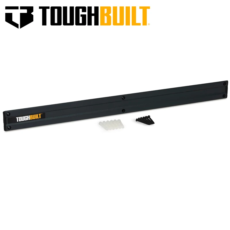

TOUGHBULIT TB-53 Wall Organizer Heavy-Duty Steel Wall Rail Sturdy Durable Tool Pouch Storage Tools