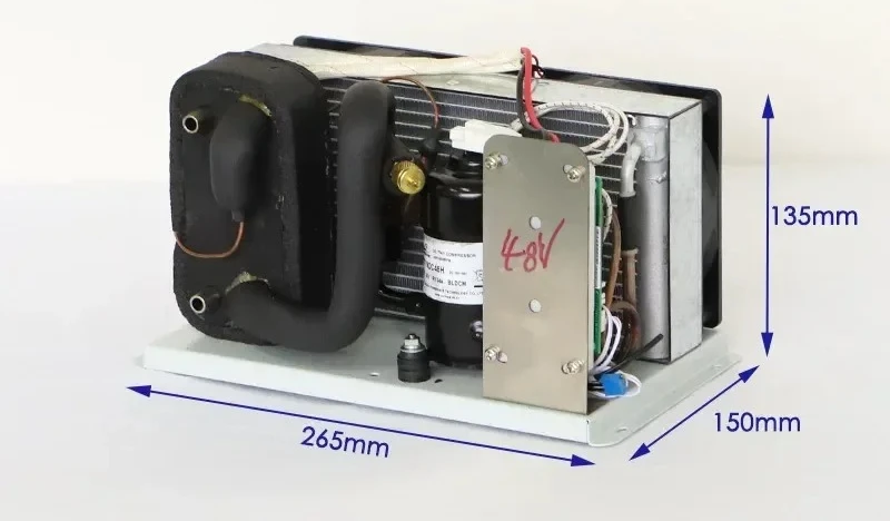 Factory Direct 2026 H19122 Miniature Chiller Ice Blanket Instrument Cooler 12V 24V 48V Compressor