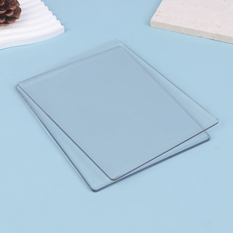 

3 мм/5 мм прозрачная машина для высечки и тиснения, пластиковые пластины, сменная подушка, сделай сам, машина для высечки, пластина, поделки для скрапбукинга