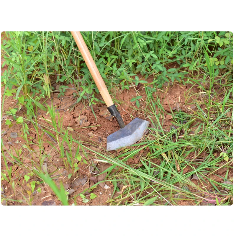 Agricultural shovel artifact weeding tool outdoor special weeding shovel crescent shovel root push grass shovel small hoe