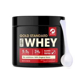 Kexinsh Protein Powder Gold Standard 100% Whey Protein Powder Enhance Muscle Gain & Recovery, Immune Support Health Care Product