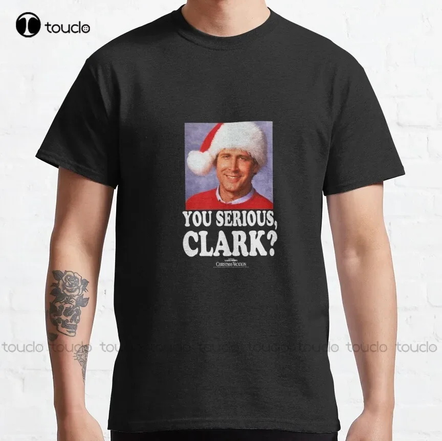 National Lampoon S Christmas Vacation Clark Photo Premium T Shirt Classic T-Shirt Fishing Shirts For Men Xs-5Xl Fashion Funny