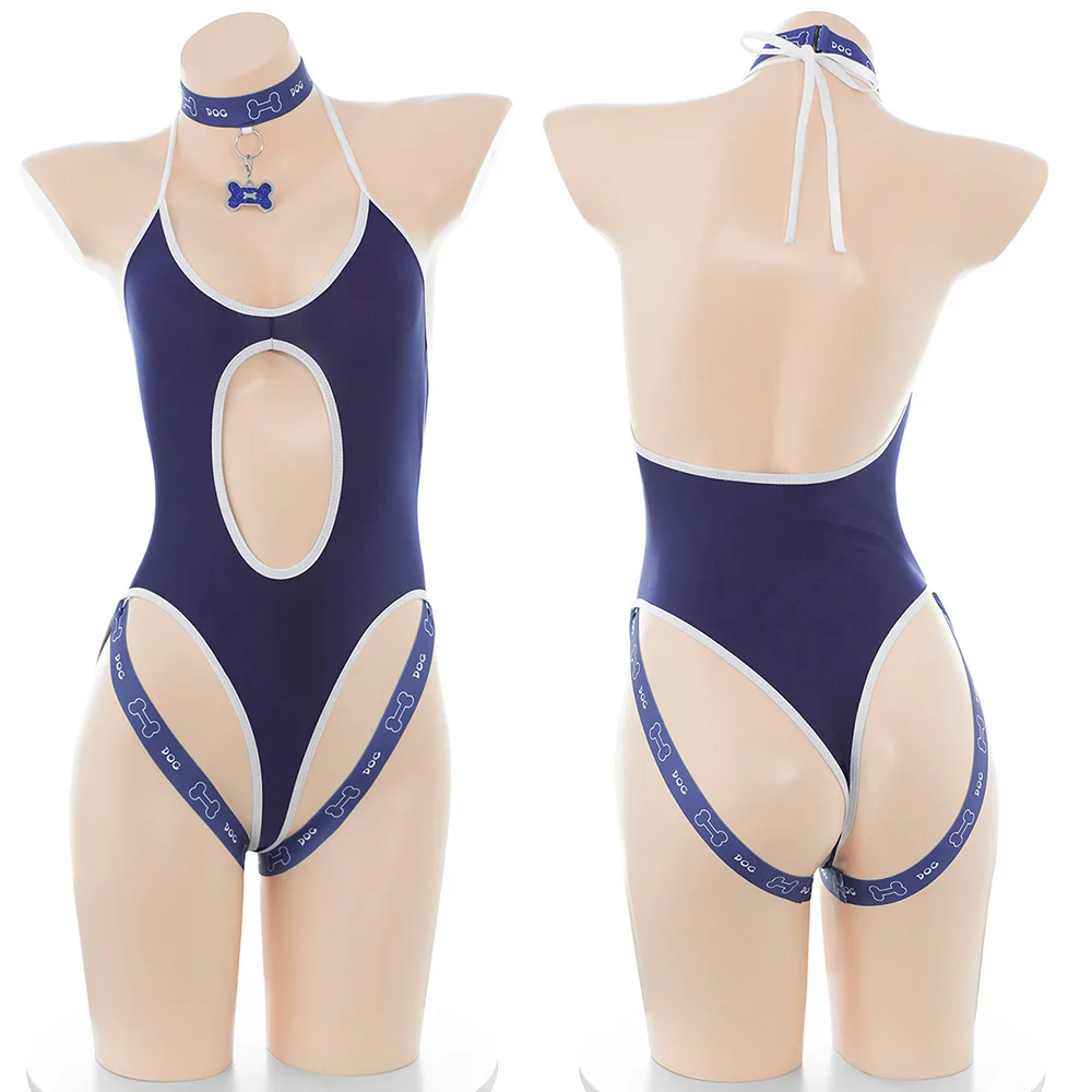 

Аниме студенческое боди для плавания, униформа для женщин и девочек, купальник для щенков, спортивная одежда, сексуальный облегающий комбинезон, нижнее белье для ролевых игр