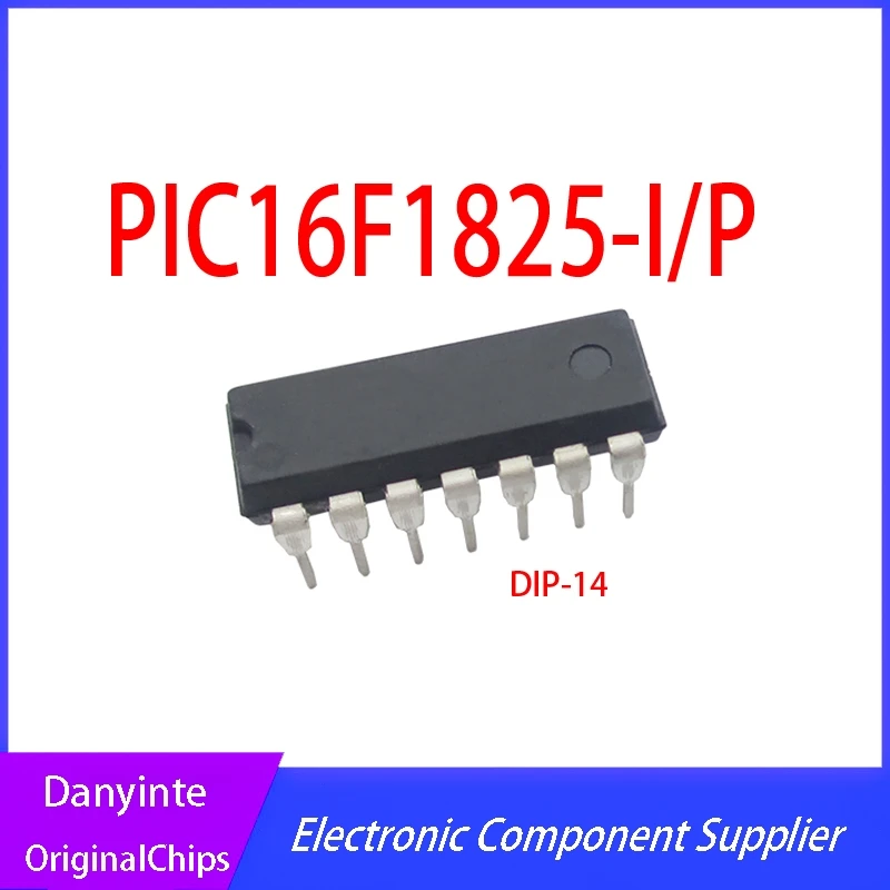 New Original 1Pcs/lot  PIC16F1825-I/P PIC16F1825 IP DIP-14