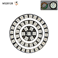LILYGO® RGB LED Ring 7Bit 12Bit 16Bit 24Bit WS2812 5050 RGB LED Matrix Panel for Arduino DIY - Full Color Integration Lighting