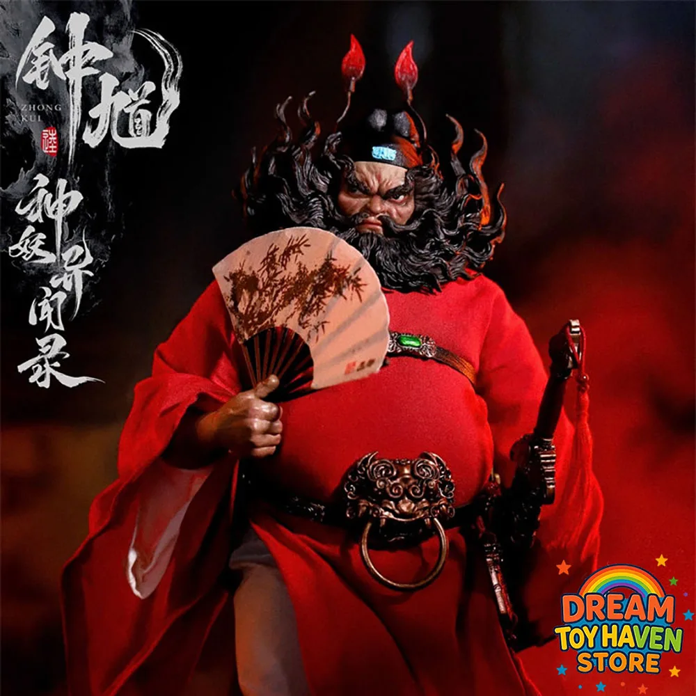 

POPCOSTUME MYA-01D 1/12 Male Soldier ‌Zhong Kui Demon Catching Master‌ 6Inch Action Figure Model Collectible Toys