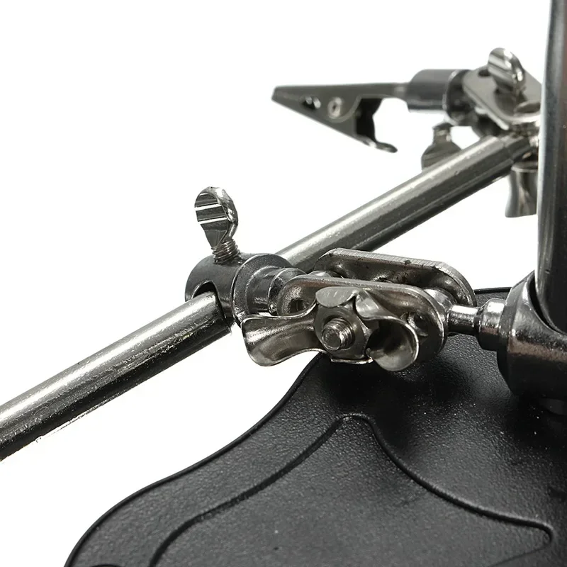 

Увеличительное стекло для ремонта, аксессуар для электроинструмента, светодиодная лупа, подставка для паяльника, держатель, зажим для станции, помощник