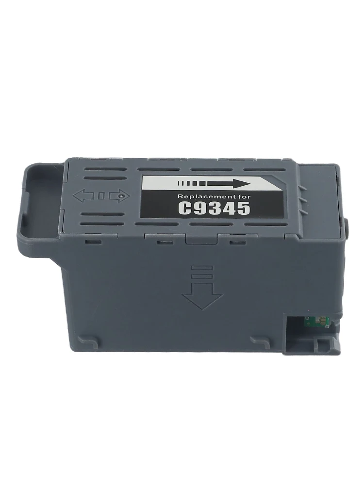 Compatible C9345 Maintenance Box for ET5800 ET5850 WF7820 L15150 L15158 Waste Ink Tank with 1 Time Chip for Printer Maintenance