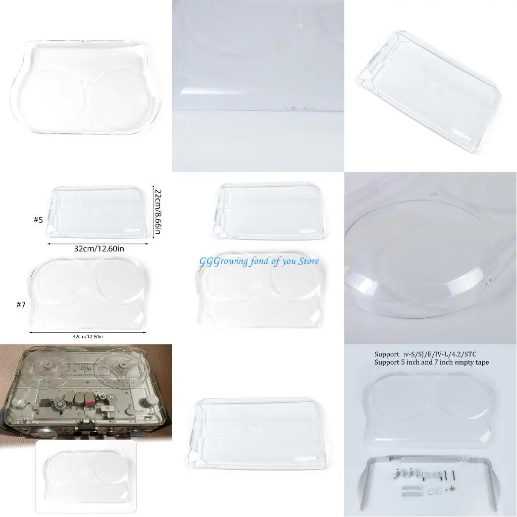 غطاء H9EB لجهاز Nagra 5In/7In، غطاء حماية لمسجلات الأشرطة #1