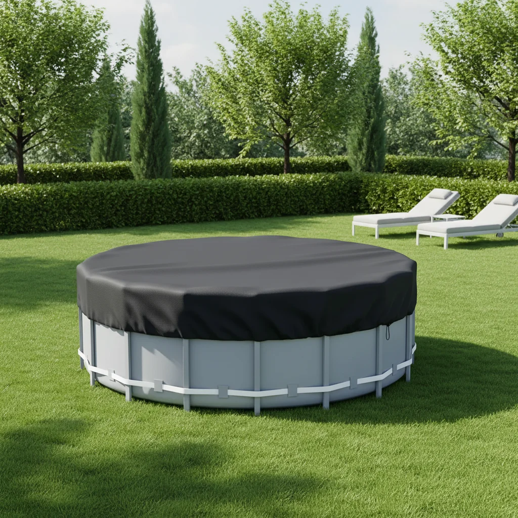 Outdoor Swimming Pool Cover Dust and Rainproof Oxford Cloth Cover