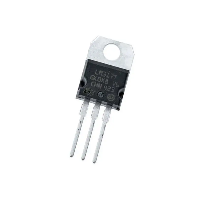 10PCS LM317 LM317T VOLTAGE REGULATOR 1.2V TO 37V 1.5A TO-220 NEW IC CHIP BOM DJT INTEGRATED CIRCUIT