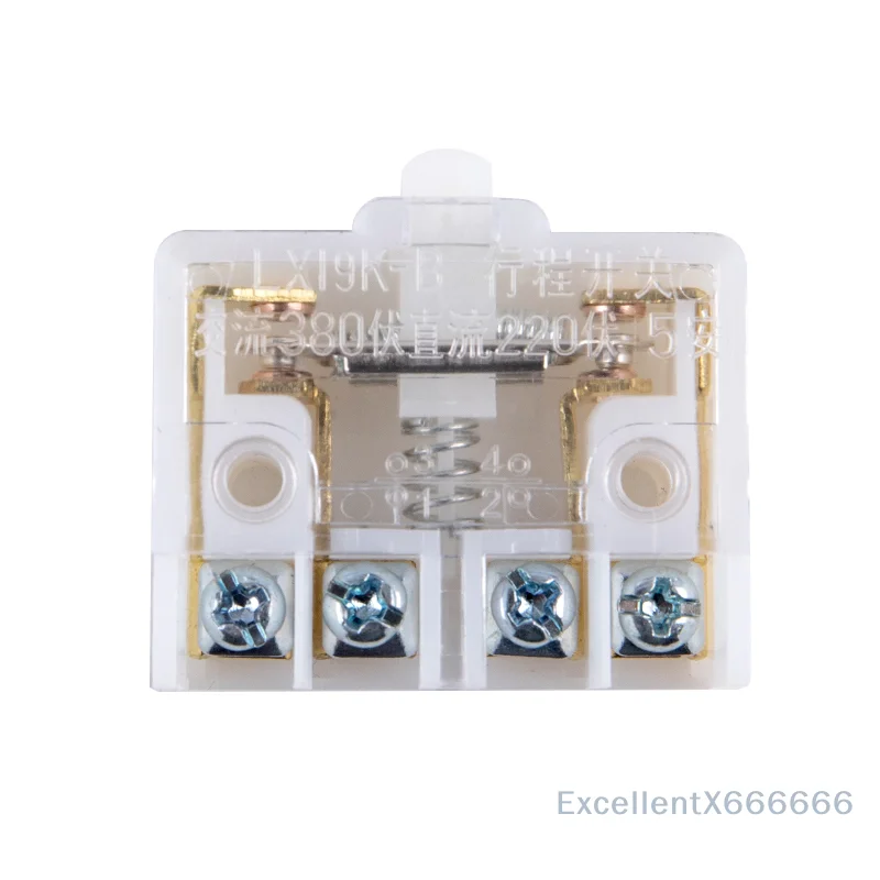 1PC AC380V 5A 마이크로 스위치 LX19K-B 풋 스위치 이동 제한 스위치 전기 회로 용 셀프 리셋 120 회/h