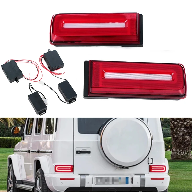 

For Mercedes W463 G-Class G500 G550 G55 G63 AMG 1999-2018 LED Turn Signal Light Tail Light Brake Lamps Car Accessories