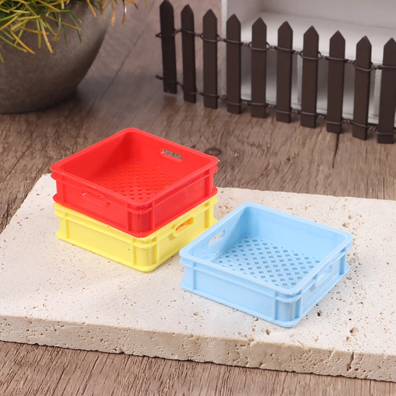 1:12 Cestino in miniatura per casa delle bambole Cestino per alimenti Cestino per bevande/birra/cestino per caffè Modello Decorazione da cucina Giocattolo Accessori per casa delle bambole