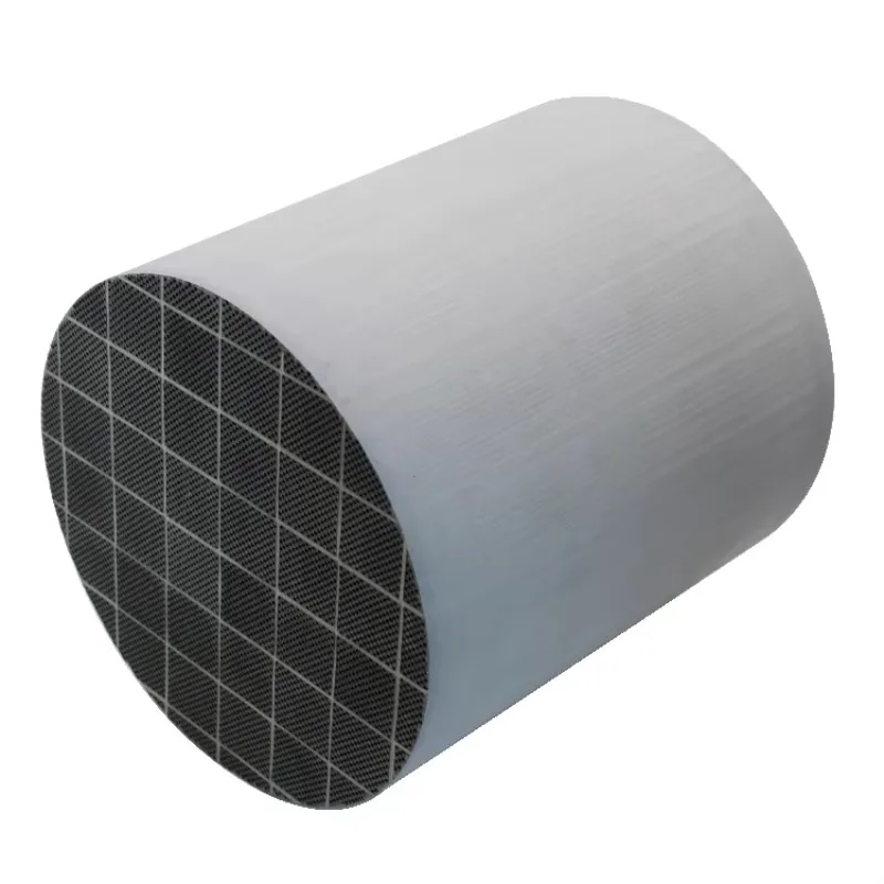 D305*L305mm Ceramic SiC DPF Filter For Diesel Vehicles Catalytic Converter