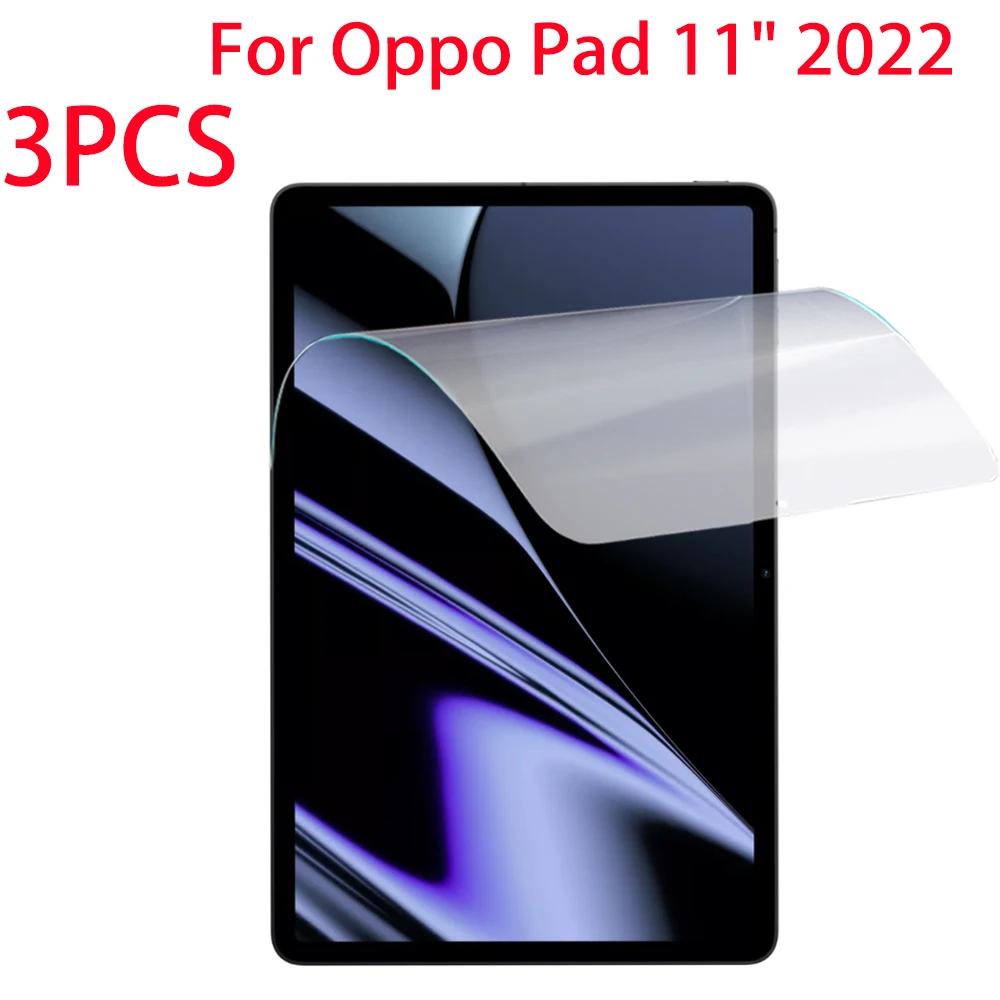 

3PCS PE Soft screen protector Film For Oppo Pad 2022 11 inches Screen Protector Tablet Protective Film For Oppo Pad