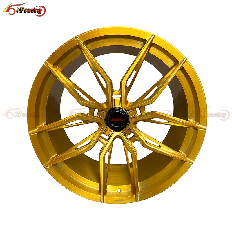 

High Quality Novi Style Customize Gold Wheel Rims Aluminum Alloy Car 19INCH 22INCH 23INCH 24INCH For Ferrar 812