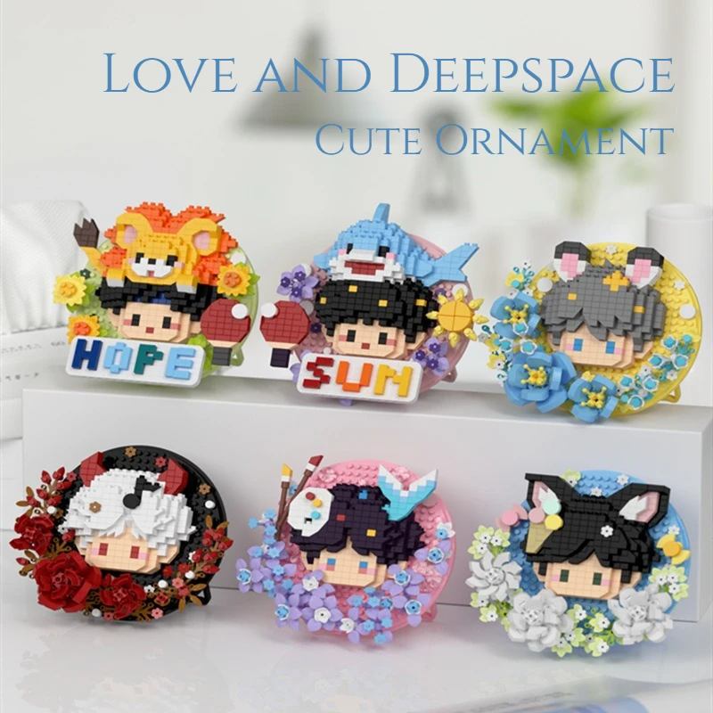 

10 см игра Love and Deepspace Xavier Zayne Rafayel Sylus Caleb косплей пластиковые украшения DIY креативные игрушки украшения