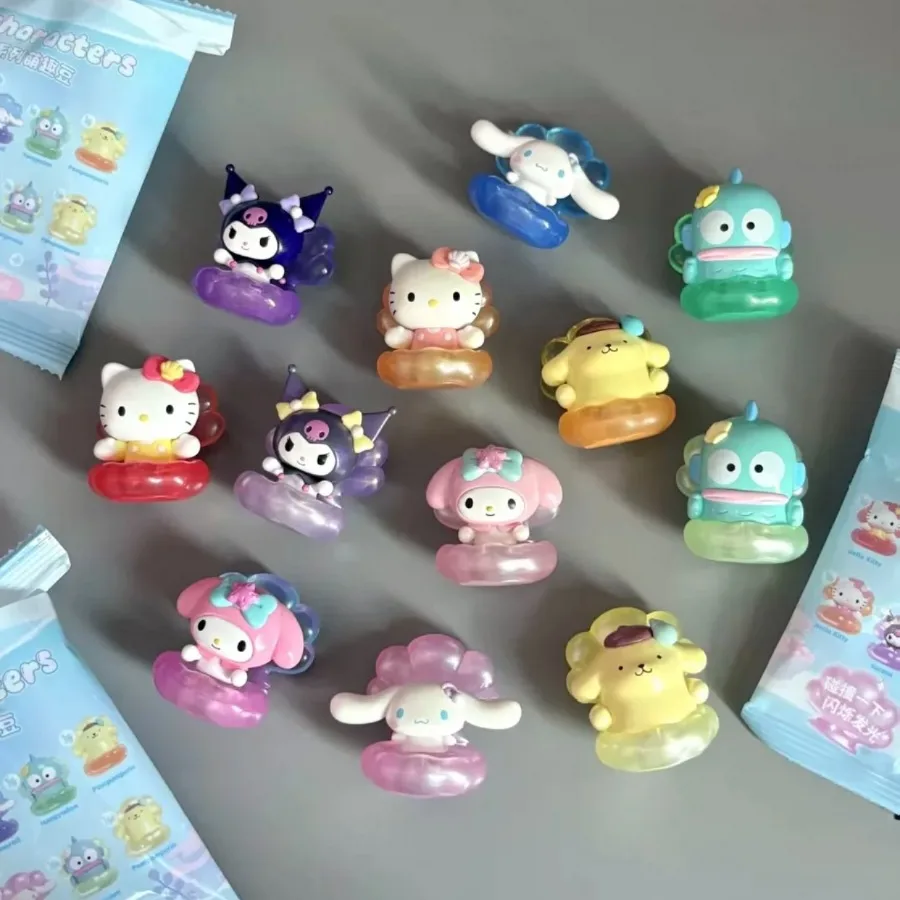 

Подлинная серия Sanrio Pearlescent Shell Kawaii Shine Hello Kitty My Melody Kuromi Cinnamoroll Pochacco слепая сумка подарок на день рождения