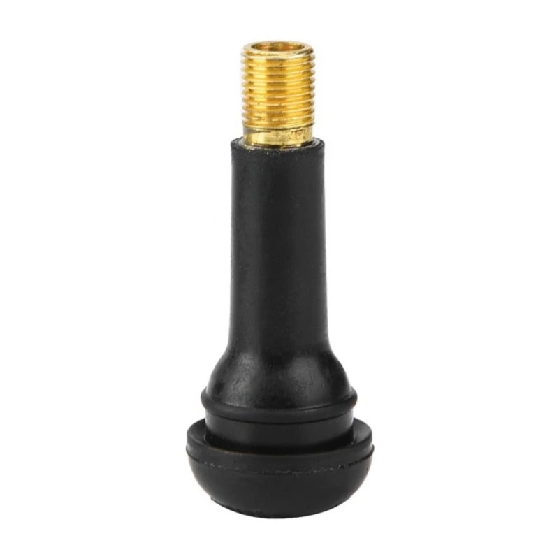 TR413 Tire Valves Stem Rubber Snap-in Valves, Tubeless Valves Stems for 0.453 inch Rim Holes for ATV Car Motorcycle