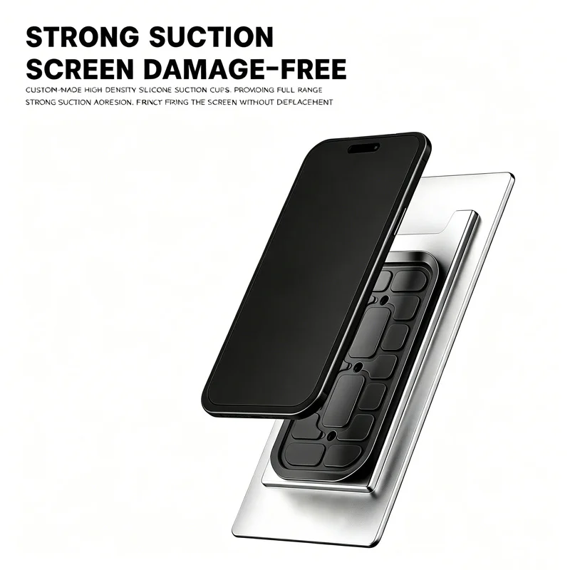 Universal LCD Screen Separator Suction Cup Device Stable Lamination for Flat Curved Phone Screen Disassembly Repair