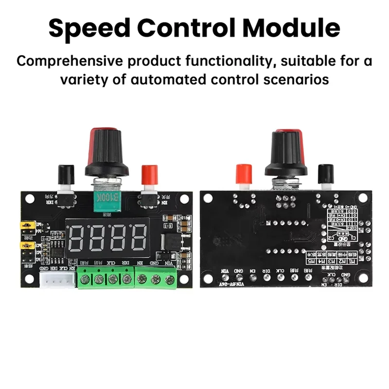 ABSQ-PWM Pulse Signal Generator Module 12V 24V Stepper Motor Driver Controller Speed Regulation Module