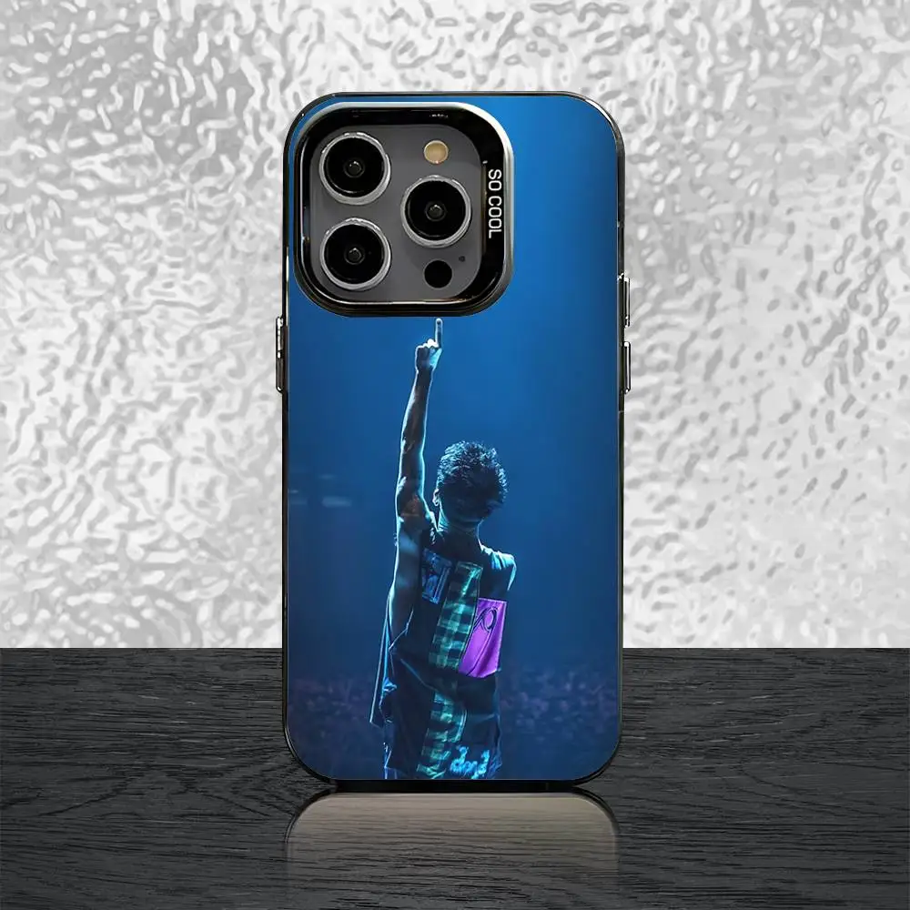 حافظة هاتف ONE OK ROCK Taka لهاتف iPhone 17,16,15,14,13,12,11,Pro,Max,Plus,Mini,Air,SE4 غطاء أسود غير لامع مقاوم للصدمات #4