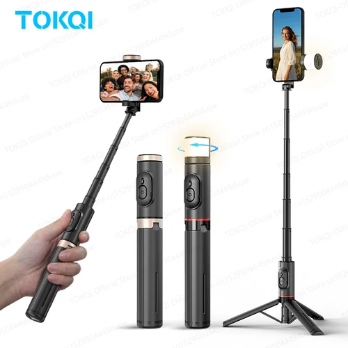 Trípode/Palo Selfie Inalámbrico Bluetooth Q12/Q12S Para