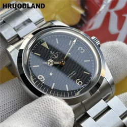 Hruodland 2025 New Men\'s Automatic Mechanical Watch NH38 36mm Sapphire Glass Stainless Steel Waterproof 20Bar Reloj Hombre