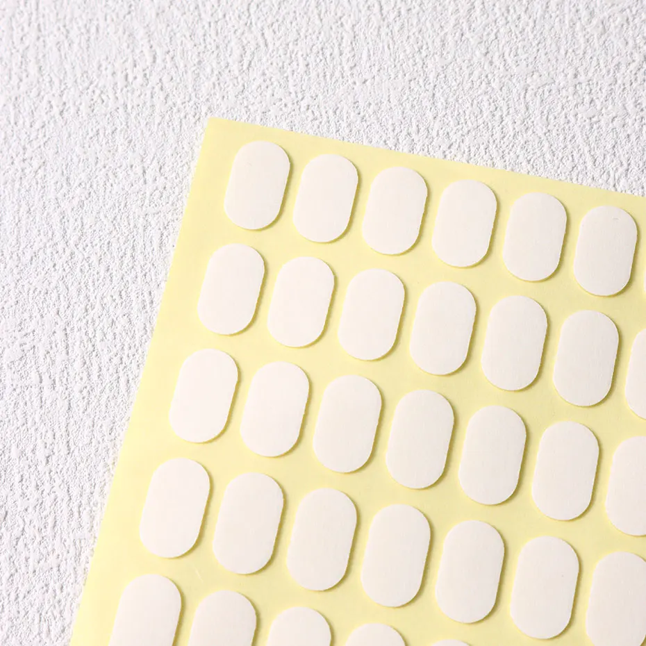 2 Sheets Traceless Double-side Adhesive Tape Gel For False Nails Display Stand Ultra-thin Soft Jelly Glue Sticker Manicure Strip