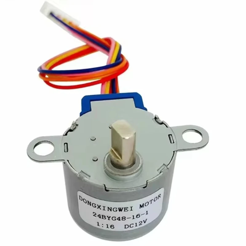 24BYG48 DC Motor  12V CNC Reducing Stepping Stepper Motor Rotational Speed Ratio 16:1
